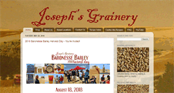 Desktop Screenshot of josephsgrainery.com